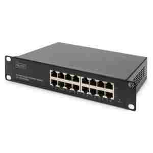 STIKALO 16-PORT Digitus 100/1000 Rack (DN-80115)