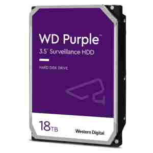 Trdi disk 18TB WD WD181PURP - Purple 512MB - primeren za snemalnike 24/7 (WD181PURP)