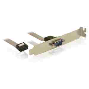 Adapter MB interni COM (RS232) port v PCI slot 25cm Delock - priklop na plošči