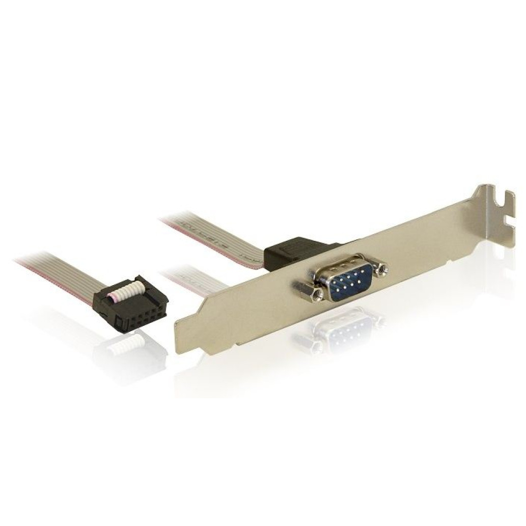 Adapter MB interni COM (RS232) port v PCI slot 25cm Delock - priklop na plošči