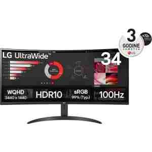 LG 86,4 cm (34,0") 34WR50QK-B 3440x1440