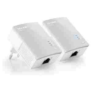 HPAV Powerline 1xLAN RJ45 220V TP-Link 600Mbit/s (1+1) (TL-PA4010KIT)