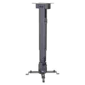 Nosilec stenski za projektor MANHATTAN, 20kg, 43-65 cm, naklon ±15 - črn