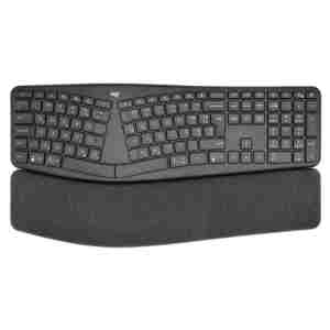 Tipkovnica brezžična Logitech K860 Ergo | SLO gravura grafitna (920-010108)