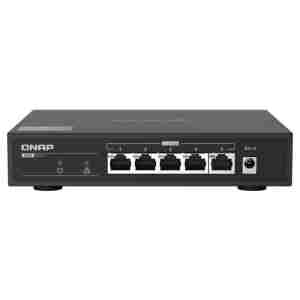 STIKALO 5-PORT Qnap QSW-1105-5T 2,5Gbp/ UnManaged [5x 2,5GbE RJ45 Plug & Play] (QSW-1105-5T)