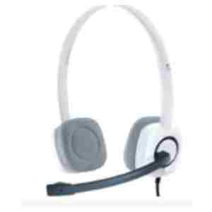 Slušalke Logitech 3.5 H150 stereo bele (Coconut 981-000350)