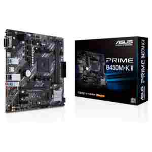 Osnovna plošča AM4 Asus PRIME B450M-K II microATX M.2 VGA DVI HDMI