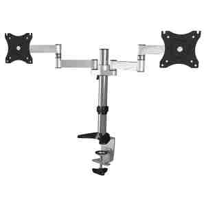 Nosilec namizni Icy Box za monitor 17"-27" do 2x 8kg (IB-MS404-T)