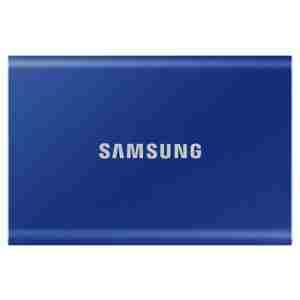 Prenosni disk SSD 2TB USB-C Samsung T7 1050/1000MB/s  - modra (MU-PC2T0H/WW)