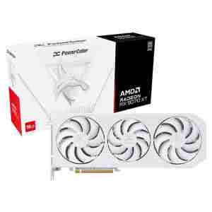 Grafična kartica AMD RX9070 XT PowerColor Hellhound Spectral Bela - 16GB GDDR6  | 1xHDMI 2.1 3xDisplayport 2.1a (RX9070XT 16G-L/OC/WHITE)