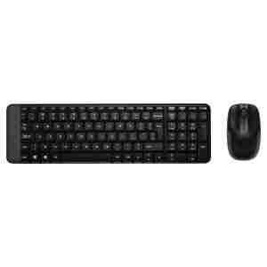 Tipkovnica  +MIŠ Logitech Cordless Desktop MK220 - US layout  (920-003168)