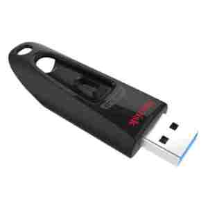 Spominski ključek 256GB USB 3.0 SanDisk Ultra 100/40MB/s - črn (SDCZ48-256G-U46)