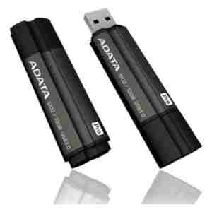 Spominski ključek 32GB USB 3.0 Adata S102 PRO Titanium 100MB/s - plastičen/s pokrovčkom/črn (AS102P-32G-RGY)