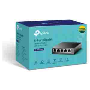 STIKALO 5-PORT TP-Link 100/1000 PoE (TL-SG1005P-V2)