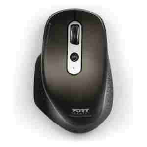 Miška PORT Executive brezžična WL BT USB-A / C polnilna (900716)