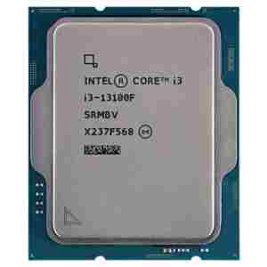 Procesor Intel 1700 Core i3 13100F 4C/8T 3.4GHz/4.5GHz tray 58W/89W brez grafike brez hladilnika
