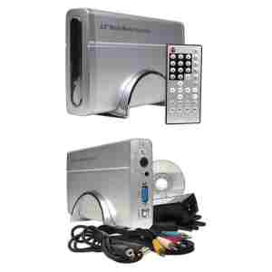 Ohišje za trdi disk 3,5 USB 2.0 DivX ATA