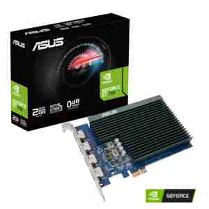Grafična kartica nVidia GT730 Asus GT 730 - 2GB DDR5 - passivno hlajenje (90YV0H20-M0NA00)
