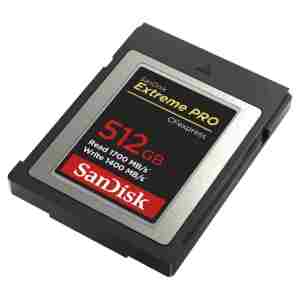 Spominska kartica CFexpress 512GB Sandisk Extreme Pro 1700MB/s/1400MB/s (SDCFE-512G-GN4NN)