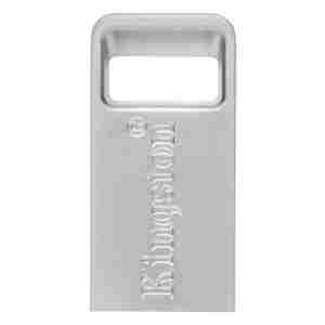 Spominski ključek 256GB USB 3.2 Kingston DT Micro 200MB/s - kovinski/micro/srebrn (DTMC3G2/256GB)