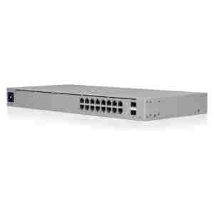STIKALO 16-PORT + 2x SFP Ubiquiti USW-16-PoE 100/1000 PoE (USW-16-POE)