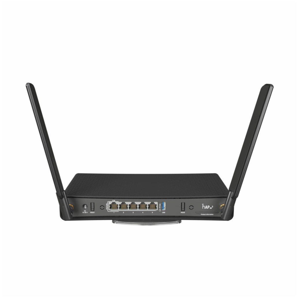 Usmerjevalnik brezžični mrežni sistem Mikrotik Mi WiFi6E 802.11ax AC1200 1200Mbit/s PoE 1xLAN2,5GB 4xLAN 2x antena (C53UiG+5HPaxD2HPaxD) - slika 3