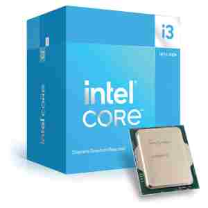 Procesor Intel 1700 Core i3 14100F 4C/8T 3,5GHz/4,7GHz BOX 58W/110W brez grafike Intel