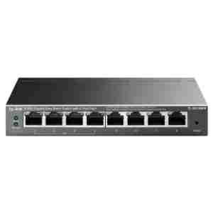 STIKALO 8-PORT TP-Link Easy Smart 100/1000 PoE Managed (TL-SG108PE)