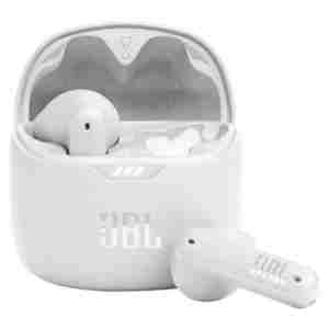 Slušalke brezžične JBL ušesne z mikrofonom BT TFLEX bele TWS (20375154)