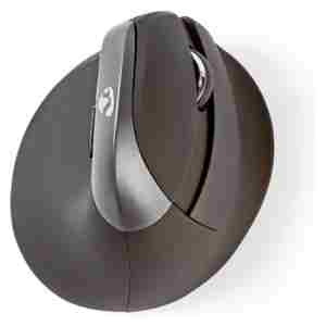 Miš Ergonomska Brežična Nedis 1600 dpi 6 tipk (ERGOMSMWS100BK)