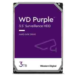 Trdi disk 3TB WD WD33PURZ - Purple 256MB 5400rpm - primeren za snemalnike 24/7 (WD33PURZ)