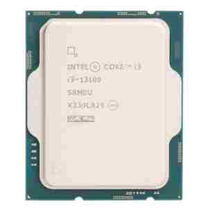 Procesor Intel 1700 Core i3 13100 4C/8T 3.4GHz/4.5GHz tray 60W/89W grafika HD 730 brez hladilnika