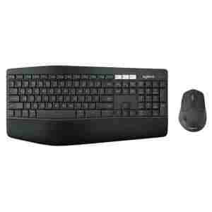 Tipkovnica in miš Logitech brezžična + Bluetooth desktop MK850 SLO črna Unifying SLO gravura (920-008226)