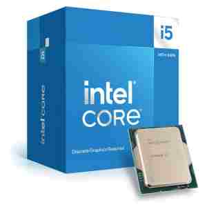 Procesor Intel 1700 Core i5 14400F 10C/16T 2,5/4,7GHz BOX 65W/148W brez grafike hladilnik Intel