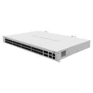 STIKALO 48-PORT 4x SFP+ Mikrotik 100/1000 Rackmount (CRS354-48G-4S+2Q+RM)