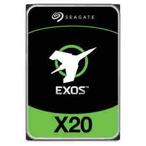 Trdi disk 20TB Seagate Exos X20 256MB - primeren za 24/7 delovanje (ST20000NM007D)