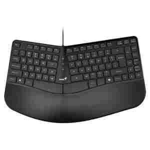 Tipkovnica Žična Genius Ergo KB-700 SLO  - US International | SLO gravura črna (31310053405)