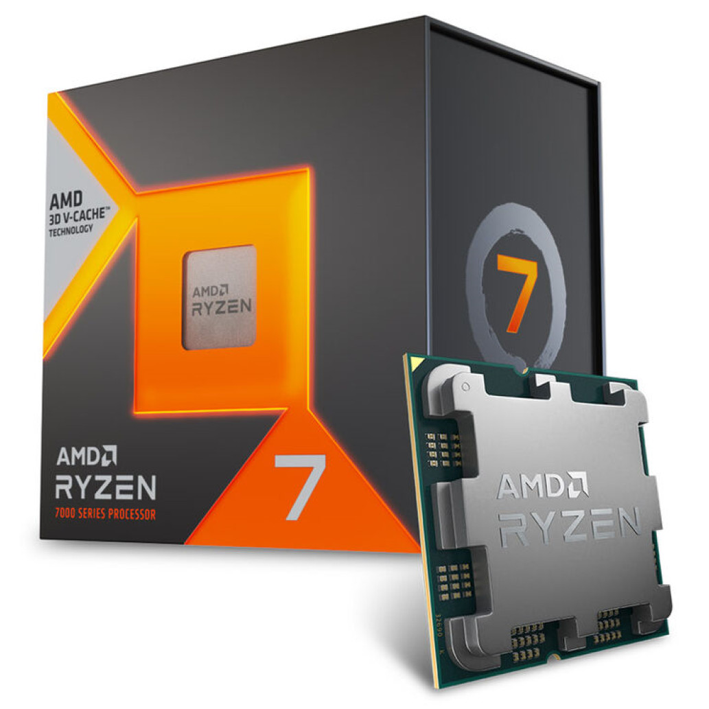 Procesor AMD AM5 Ryzen 7 7800X3D 8C/16T 4,2/5,0GHz BOX 120W grafika Radeon brez hladilnika