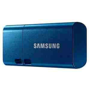 Spominski ključek 128GB USB 3.1/USB-C Samsung 300MB/s kovinski s pokrovčkom moder (MUF-128DA/APC)