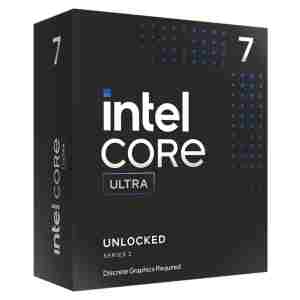 Procesor Intel LGA1851 Ultra 7 265KF 20C/20T 3,9/5,4GHz BOX 125W/250W brez grafike brez hladilnika