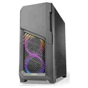 Ohišje Antec DP502 Flux Dark Phantom MidiATX - črna RGB