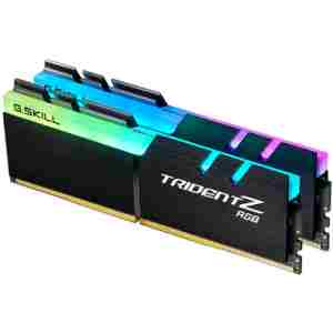 RAM DDR4 32GB Kit (2x16) PC4-25600 3200MHz CL16 1.35V, G.SKILL Trident Z RGB AMD