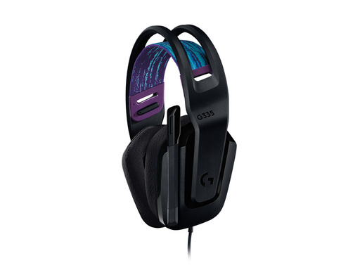 Slušalke Logitech G335 Gaming Wired, črne - slika 2