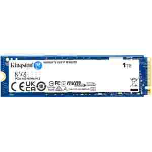 SSD 1TB M.2 80mm PCI-e 4.0 x4 NVMe, Kingston NV3 (SNV3S/1000G)