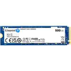 SSD 500GB M.2 80mm PCI-e 4.0 x4 NVMe, Kingston NV3 (SNV3S/500G)