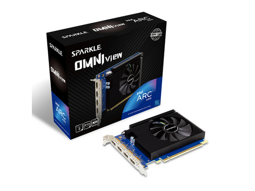 Grafična kartica Intel ARC A310 Omni View, 4GB GDDR6, PCIe 4.0 x8, 4x HDMI, Sparkle - slika 5