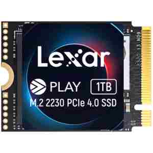SSD 1TB M.2 30mm 2230 PCI-e 4.0 x4 NVMe, 3D TLC, Lexar PLAY (LNMPLAY001T-RNNNG)