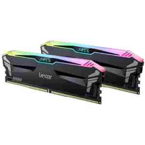 RAM DDR5 32GB Kit (2x 16) PC5-57600 7200MT/s CL34 1.4V, XMP, Lexar ARES RGB, črn