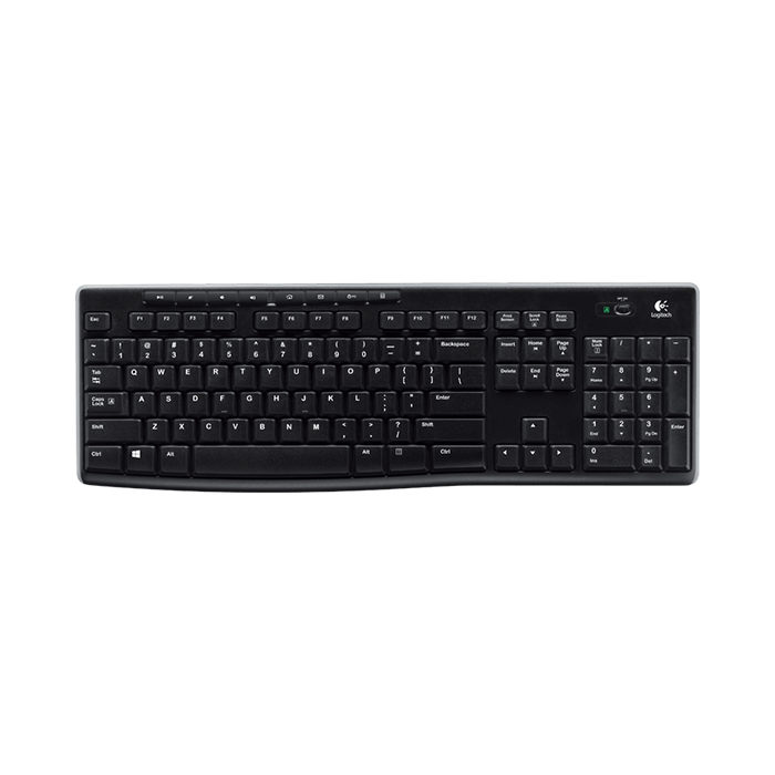 Logitech brezžična tipkovnica K270, Unifying, SLO gravura - slika 2