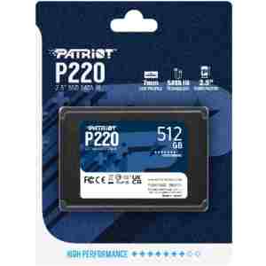 Patriot P220 512GB SSD SATA 3 2.5